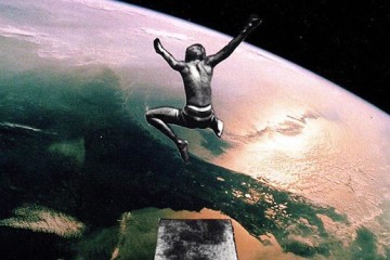 Hand-made collages by Joe Webb