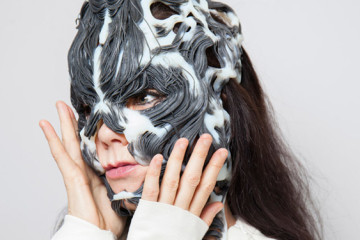 Björk’s Rottlace mask by Neri Oxman