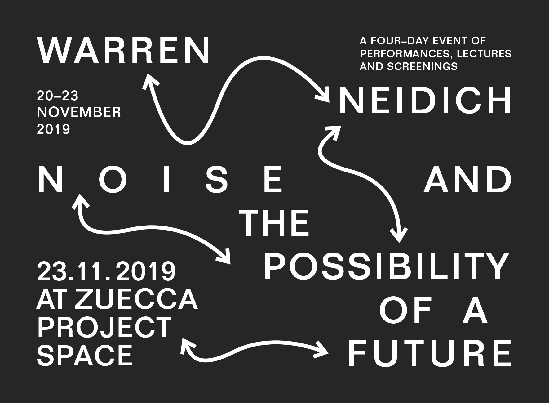 Noise and the Possibility of a Future - by Warren Neidich - Venice, 20-23/11/2019