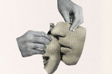 Collages by Richard Vergez