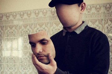 Surrealist self-portraits by Achraf Baznani