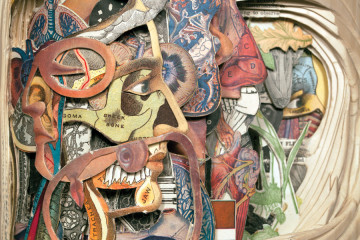 Brian Dettmer: excavated artworks