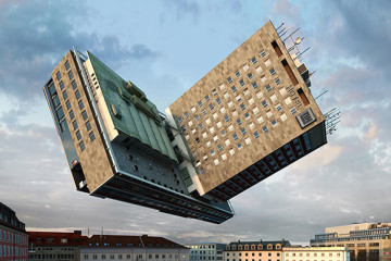 Distorted architecture by Victor Enrich