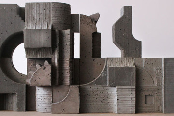 Concrete modular works by David Umemoto