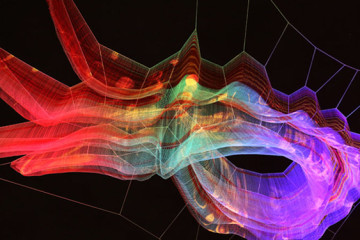 Sculpture environments by Janet Echelman