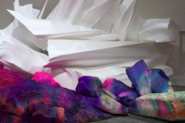 Katharina Grosse: explosions of colours