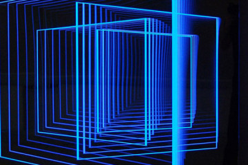 Light-based art by Hans Kotter