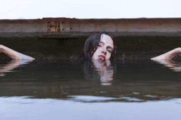 Water murals by Sean Yoro