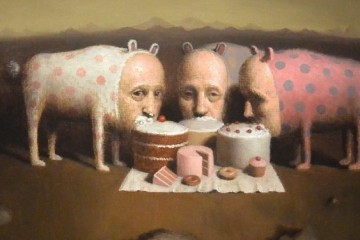 Avery Palmer’s allegorical scenarios