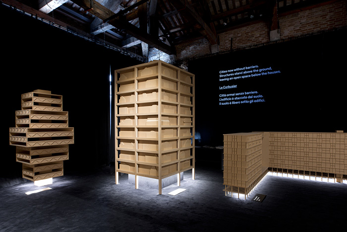 The Architecture of the Common Ground / Luxembourg Pavilion at the 16th International Architecture Exhibition of La Biennale di Venezia. © LUCA Luxembourg Center for Architecture / Alberto Sinigaglia - OpFot