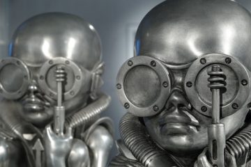Birth Machine Baby at Gagosian