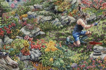 Raqib Shaw on show at Ca’ Pesaro, Venice
